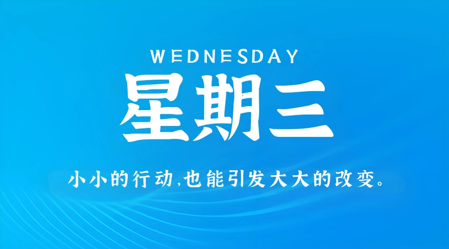 5月27日,星期三,在这里每天60秒读懂世界!